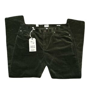 Todd Snyder Pants Mends 36x32 Green Slim Fit Stretch Corduroy Casual Pockets NWT